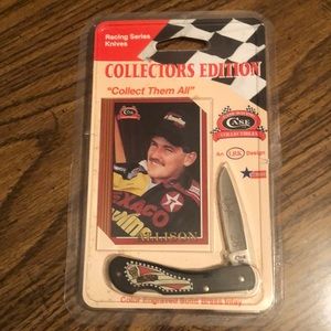 Case Vintage Davy Allison Collectors edition, knife and card